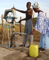 Water pump on Senegal's Carabane Island.