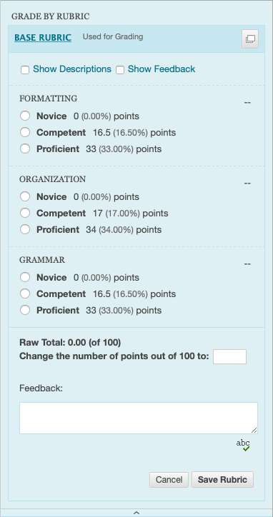 assign scores