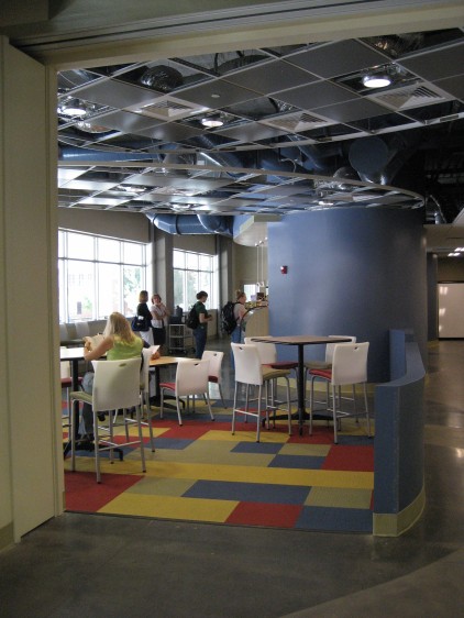Cafe and dining area