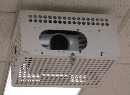 security cage for projector