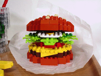 lego hamburger