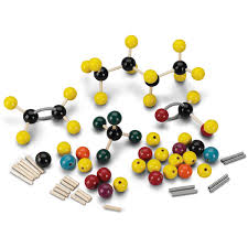 ball and stick molecules