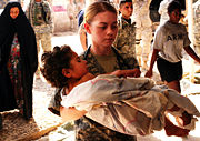 Iraq casaulty of war:http://en.wikipedia.org/wiki/Casualties_of_the_conflict_in_Iraq_since_2003