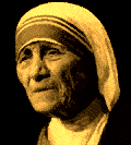Mother Theresa's bun:http://www.ifood.tv/blog/religious_icons_in_food_holy_god_oops_food