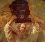 Moses and the Torah:http://www.myjewishlearning.com/texts/Bible/Origins_of_the_Bible/Authorship/Torah_of_Moses_Prn.shtml